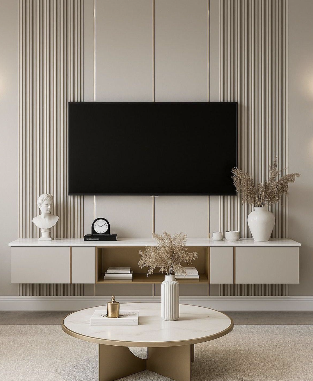 Luxury Entertainment Wall